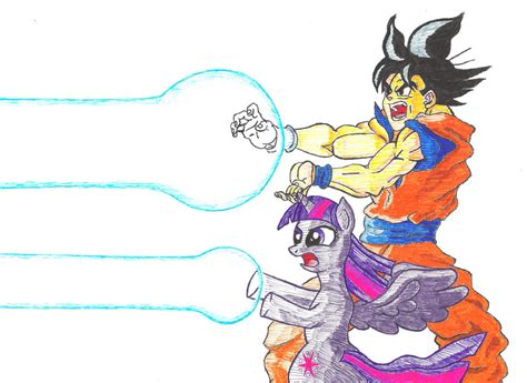 Goku Twilight Kamehameha by methaw on DeviantArt