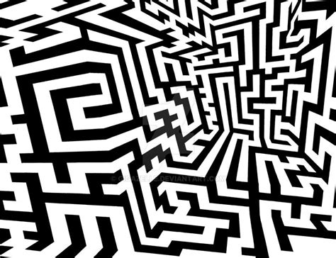 3D Scratchboard Maze by gigazelle on DeviantArt