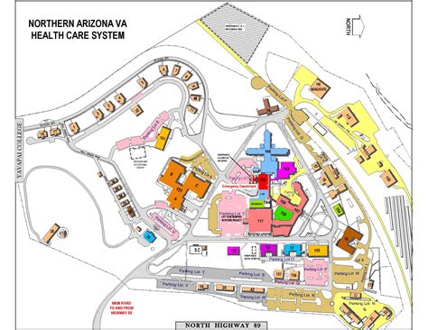 Campus Map | VA Northern Arizona Health Care | Veterans Affairs