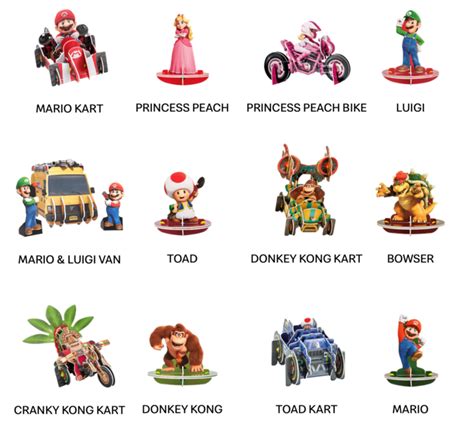 Super Mario Bros. movie toys now available in McDonald's Australia Happy Meals | GoNintendo