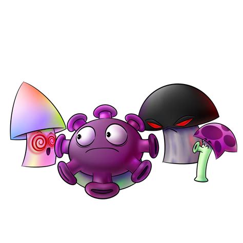 Pvz Night-shroom by NgTTh on DeviantArt