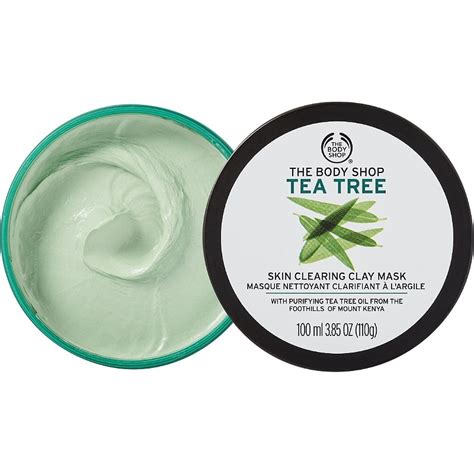 The Body Shop Tea Tree Skin Clearing Clay Mask (110g) – Ikran's Cosmetics