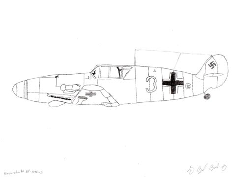 Messerchmitt Bf-109F-2 Drawing by Crypto-137 on DeviantArt