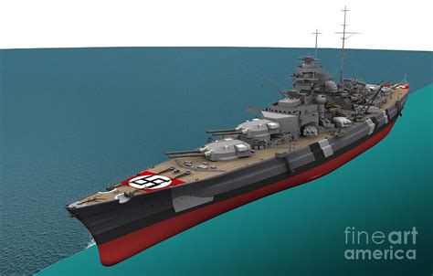 Bismarck, German World War II Battleship Photograph by Jose Antonio Pe??as