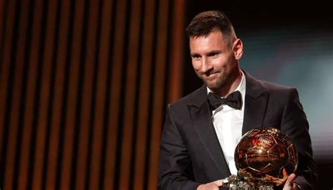 Messi Wins 8th 2023 Ballon d’Or Award