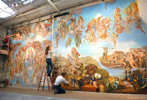 30 Beautiful Wall Mural Paintings for your inspiration