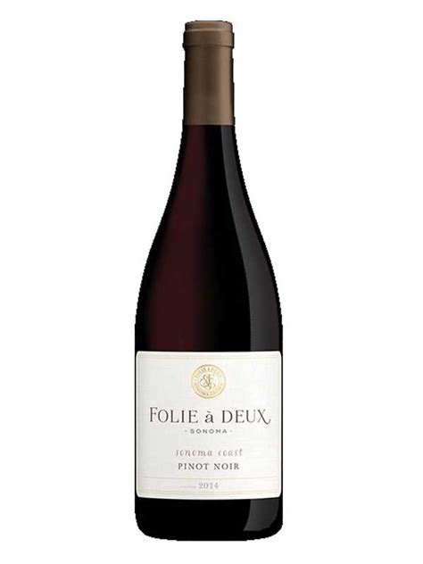 Folie A Deux - Folie a Deux Pinot Noir Sonoma County 2014 750ML | WeSpeakWine.com