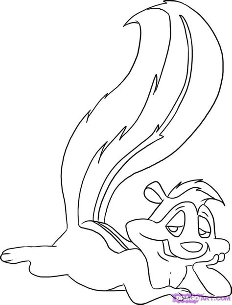 Pepe Le Pew Coloring Pages - Coloring Home