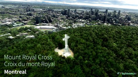 Montreal: Mount Royal Cross / Croix du Mont Royal for Microsoft Flight ...