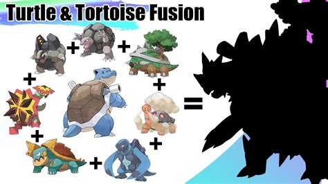 All Turtle & Tortoise Pokémon Fusion (Gen 1 - Gen 8) - YouTube