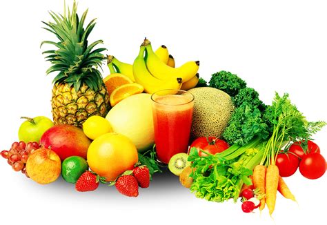 Fruits And Vegetables Pictures Png