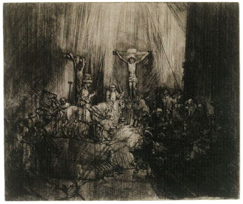 Rembrandt - The Three Crosses