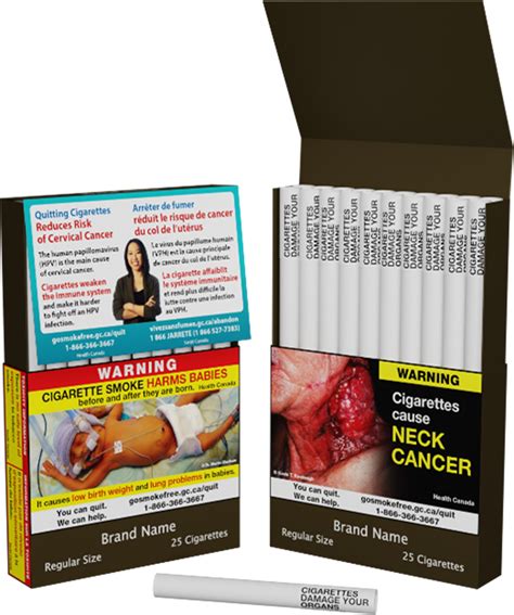 Cigarettes sold in Canada are about to look extremely different