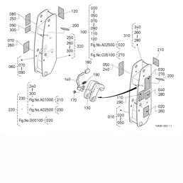 Kubota LA340 Parts Diagrams