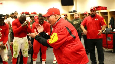 Chiefs vs. Broncos: Locker Room Celebration