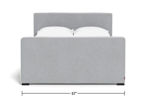 Modern Dorma Twin & Full Upholstered Beds with Trundle by Monte