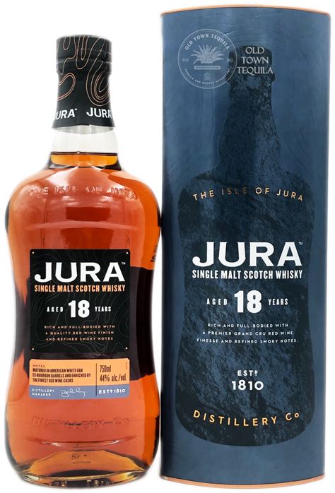 Jura Single Malt Scotch Whisky Aged 18 Years 750ml - Old Town Tequila