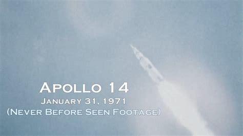 Apollo 14 Launch - YouTube