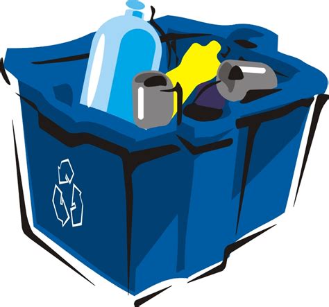 Recycling Bin Cartoon - ClipArt Best