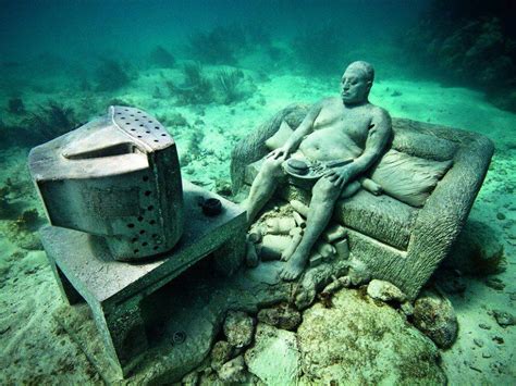 Britannica Encyclopedia: Cancun Underwater Museum