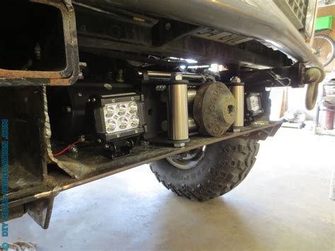 Custom Tube Front Bumper with Winch Mount for ‘Ol Blue Part 2 – DIY ...