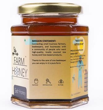 Sidr Honey - In Stock - 250 grams and 350 grams bottles - FarmHoney.in