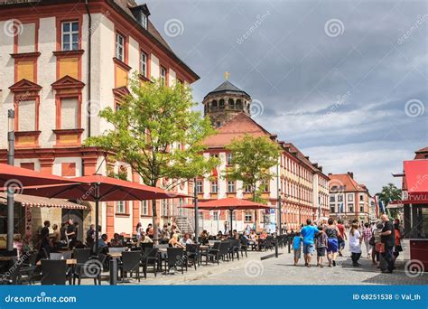 Bayreuth town in Bavaria editorial stock photo. Image of building ...