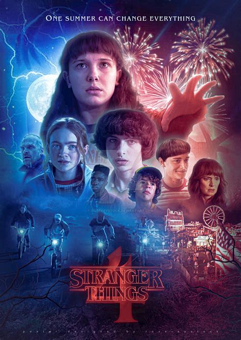 Stranger Things season 4 - poster by Rosereystock on DeviantArt