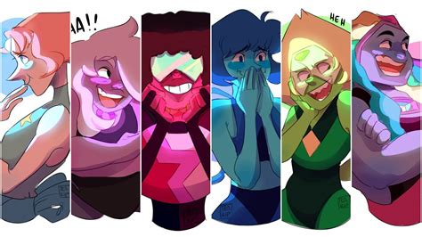 THE CRYSTAL GEMS | Steven Universe Speedpaint - YouTube