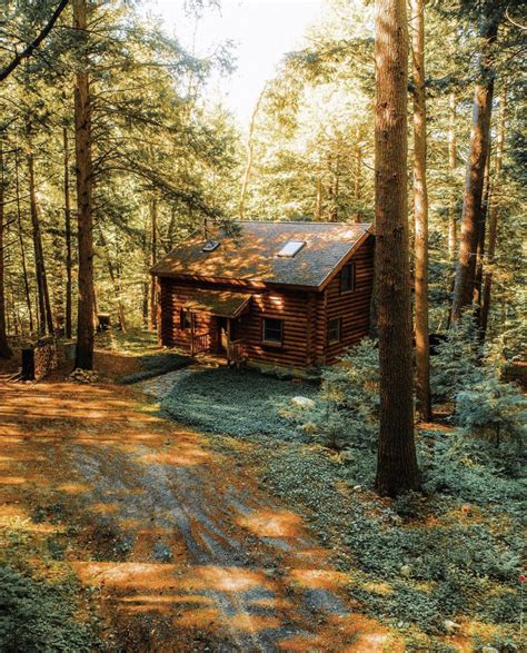 Fall Trip Inspiration | Ecological house, Cabins and cottages, House in the woods