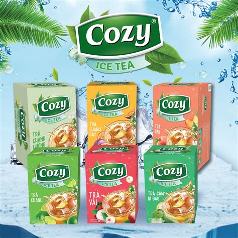 Cozy icetea vải