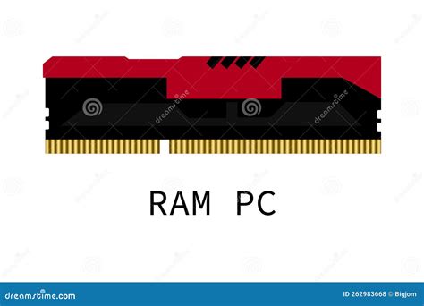 Computer RAM Memory Cards, Memory Icon Vector, RAM Icon Vector Stock Illustration - Illustration ...