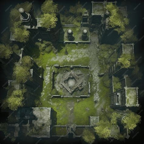 The Enigmatic Forest Ruins Unveiling the TopDown Symbaroum Davokar ...