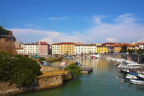 Port of Livorno stock photo. Image of water, shelter - 12627756