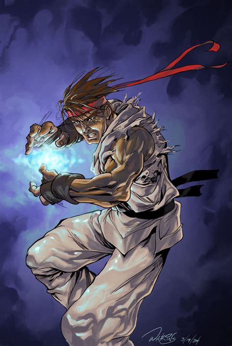 Ryu's HadouKen by Flatliner74 on DeviantArt