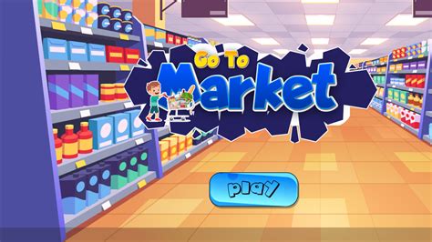 🕹️ Play Go To Market Game: Free Online Food Shadow Matching Educational ...