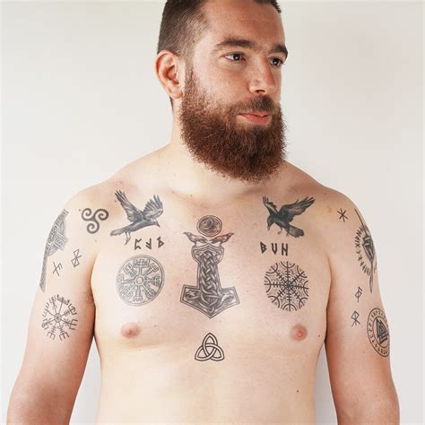 Viking Temporary Tattoo Set (13 tattoos) | Tattoo Icon – TattooIcon