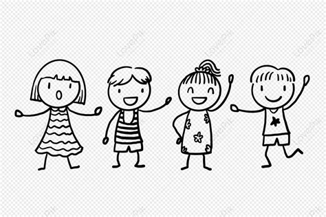 Stick Figure For Little Children, Children, Stick Figure Drawing, Little Children PNG ...