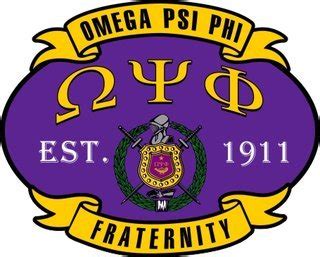 Omega Psi Phi Large Greek Color Crest - Shield Decal - Up to 12" Tall ...