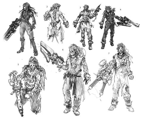 Concept Art Sketches at PaintingValley.com | Explore collection of ...