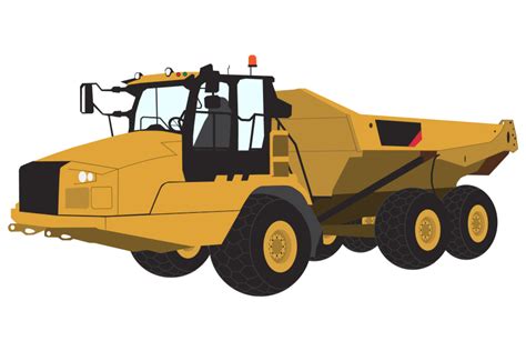 2 Articulated Dump Truck Clipart — Award Winning | Equipment Radar