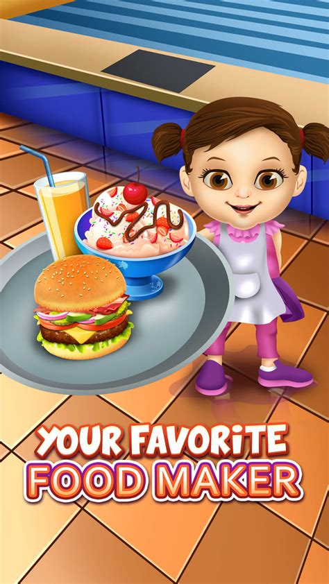 Food Making Kids Games Maker Cooking for iPhone - Download