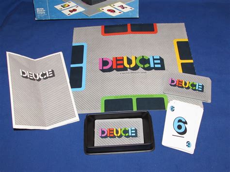 DEUCE CARD GAME 1985 Milton Bradley - Etsy