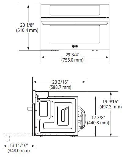 LG MZBZ1715S Built-In Speed Oven Instruction Manual