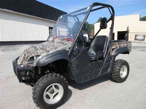 Yamaha Rhino 660 Auto. 4x4 Exploring Edition -- (2006) : Utility / Service Trucks