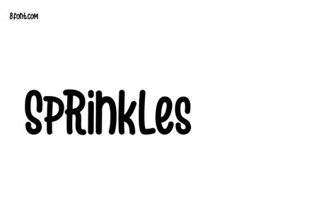 Sprinkles - Free Font Download