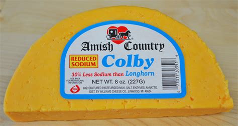 Low Sodium Colby Longhorn 8 oz. – William's Cheese