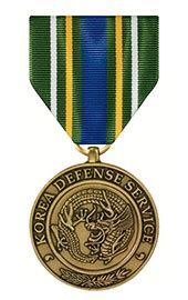 Korean Defense Service Medal - Superthinribbons