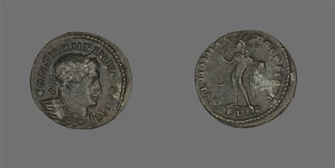 Coin Portraying Emperor Constantine I | The Art Institute of Chicago