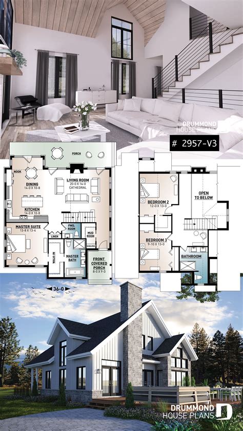 Mountain Cottages House Plans